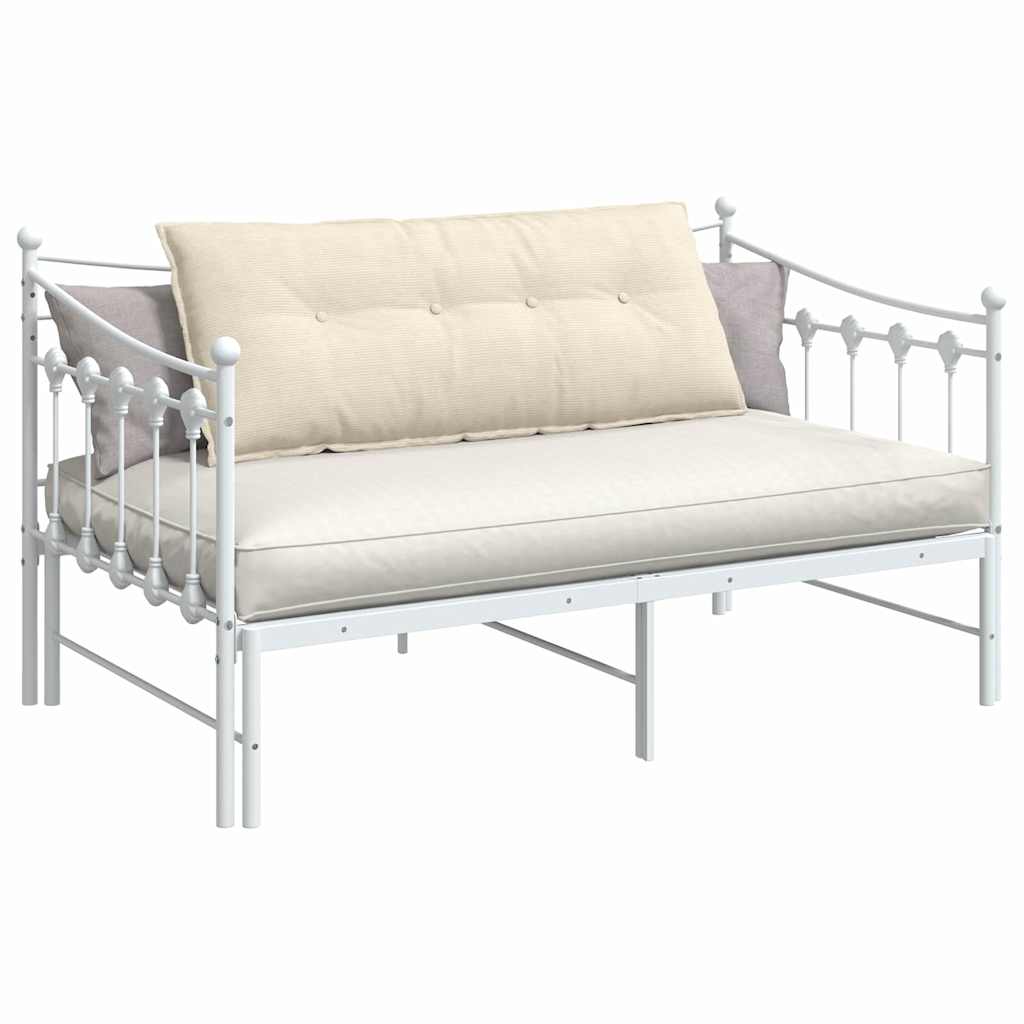 Vidaxx coussin de dossier crème 120 x 50 cm tissu corde