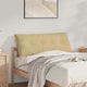Vidaxx coussin de dossier gris vert 120 x 50 cm tissu corde
