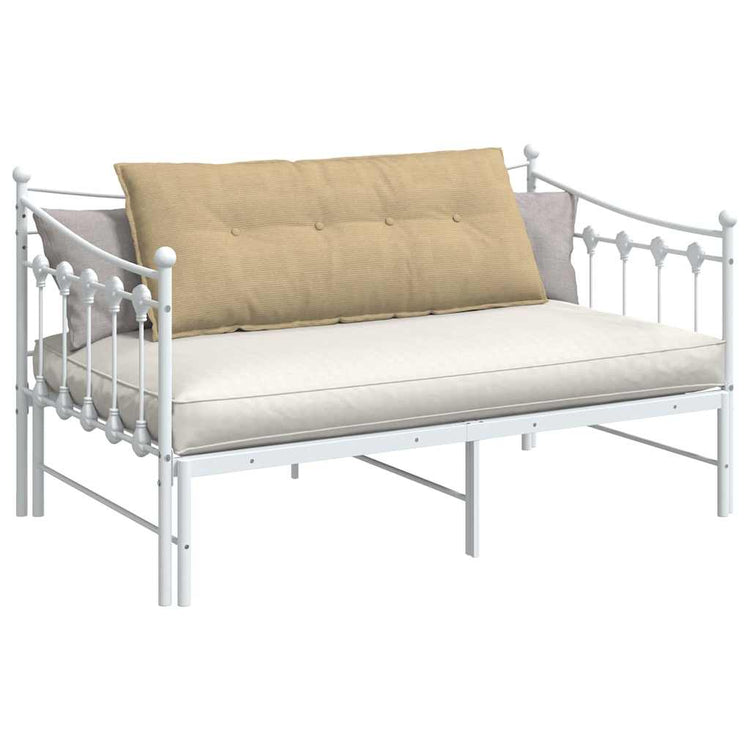 Vidaxx coussin de dossier gris vert 120 x 50 cm tissu corde