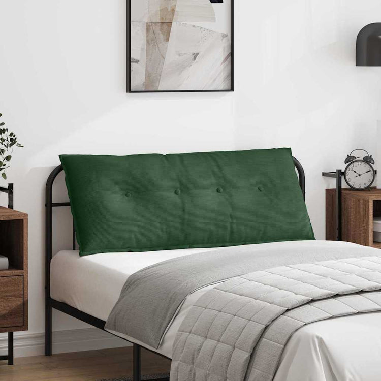 Vidaxx coussin de dossier vert jungle 120 x 50 cm tissu corde