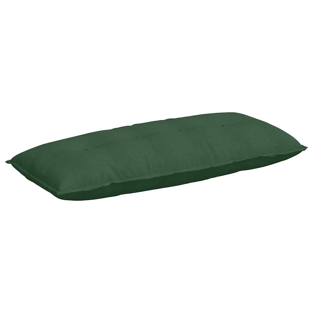 Vidaxx coussin de dossier vert jungle 120 x 50 cm tissu corde