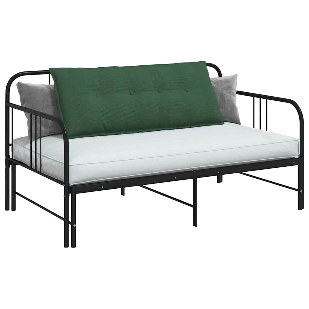 Vidaxx coussin de dossier vert jungle 120 x 50 cm tissu corde