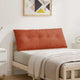 Vidaxx coussin de dossier rouge-orange 120 x 50 cm tissu corde