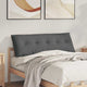 Vidaxx coussin de dossier gris foncé 140 x 19 x 50 cm tissu