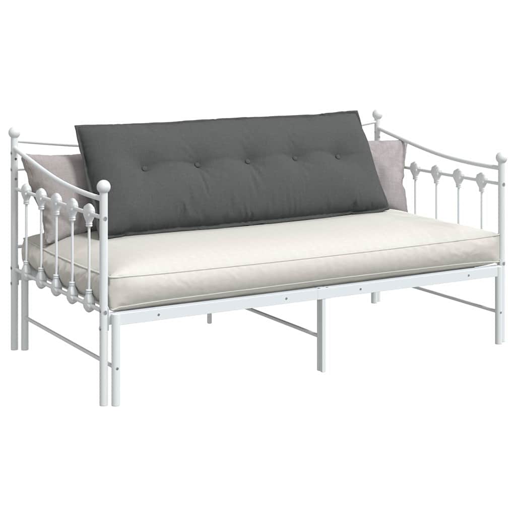 Vidaxx coussin de dossier gris foncé 140 x 19 x 50 cm tissu