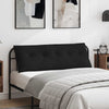 Vidaxx coussin de dossier noir 140 x 19 x 50 cm tissu