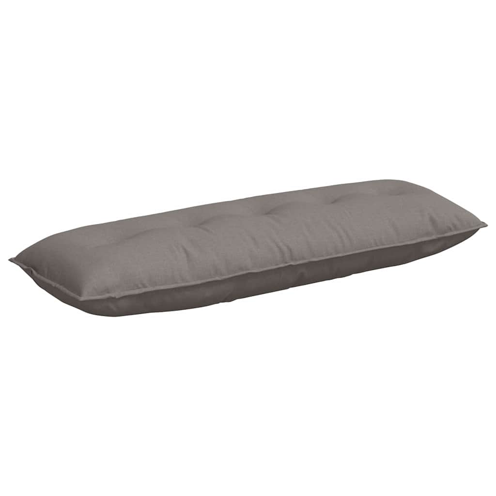 Vidaxx coussin de dossier taupe 140 x 19 x 50 cm tissu