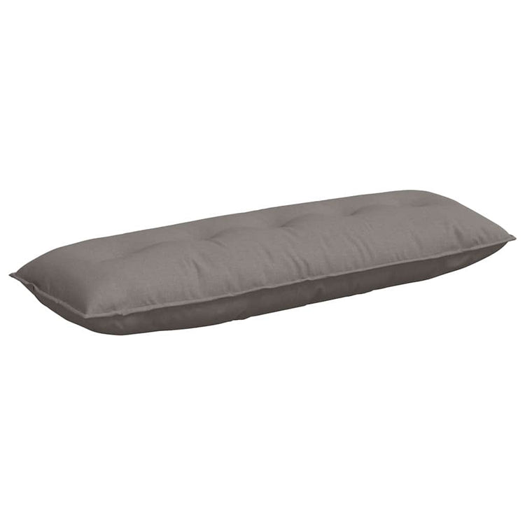 Vidaxx coussin de dossier taupe 140 x 19 x 50 cm tissu
