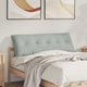Vidaxx coussin de dossier gris clair 140 x 50 cm tissu corde