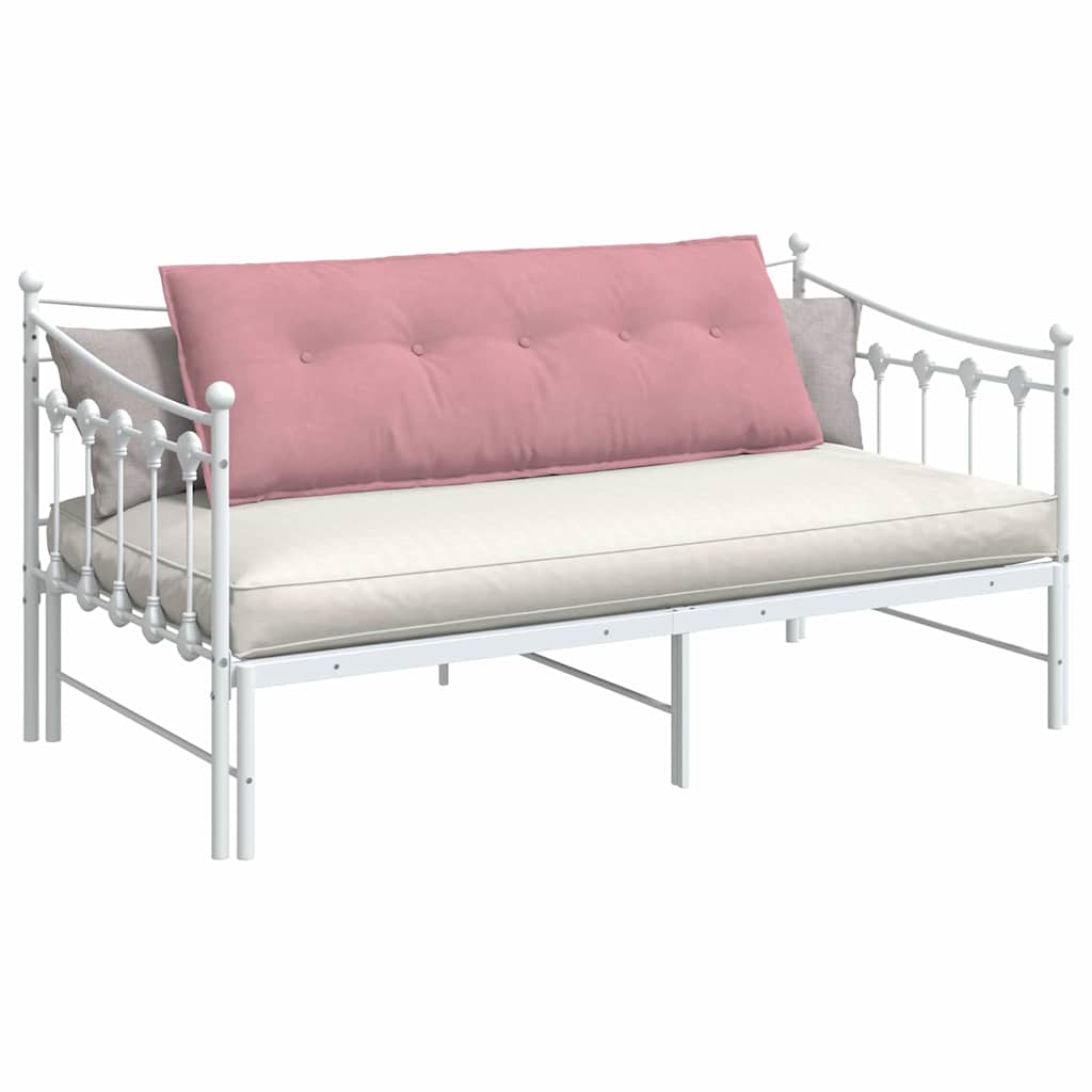 Vidaxx coussin de dossier rose 140 x 50 cm tissu corde