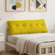 Vidaxx coussin de dossier jaune 140 x 50 cm tissu corde