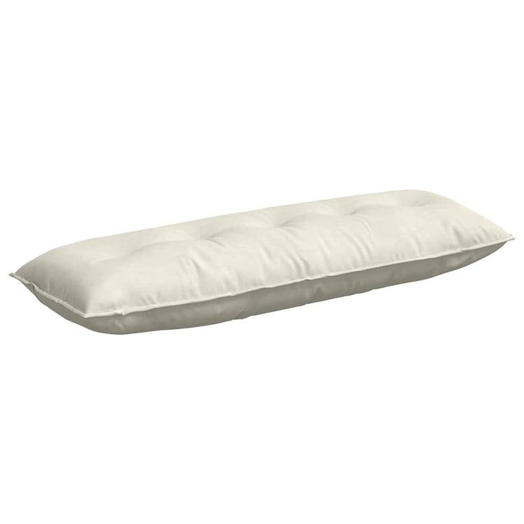 Vidaxx coussin de dossier crème 140 x 50 cm tissu corde