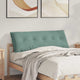 Vidaxx coussin de dossier vert d'eau 140 x 50 cm tissu corde