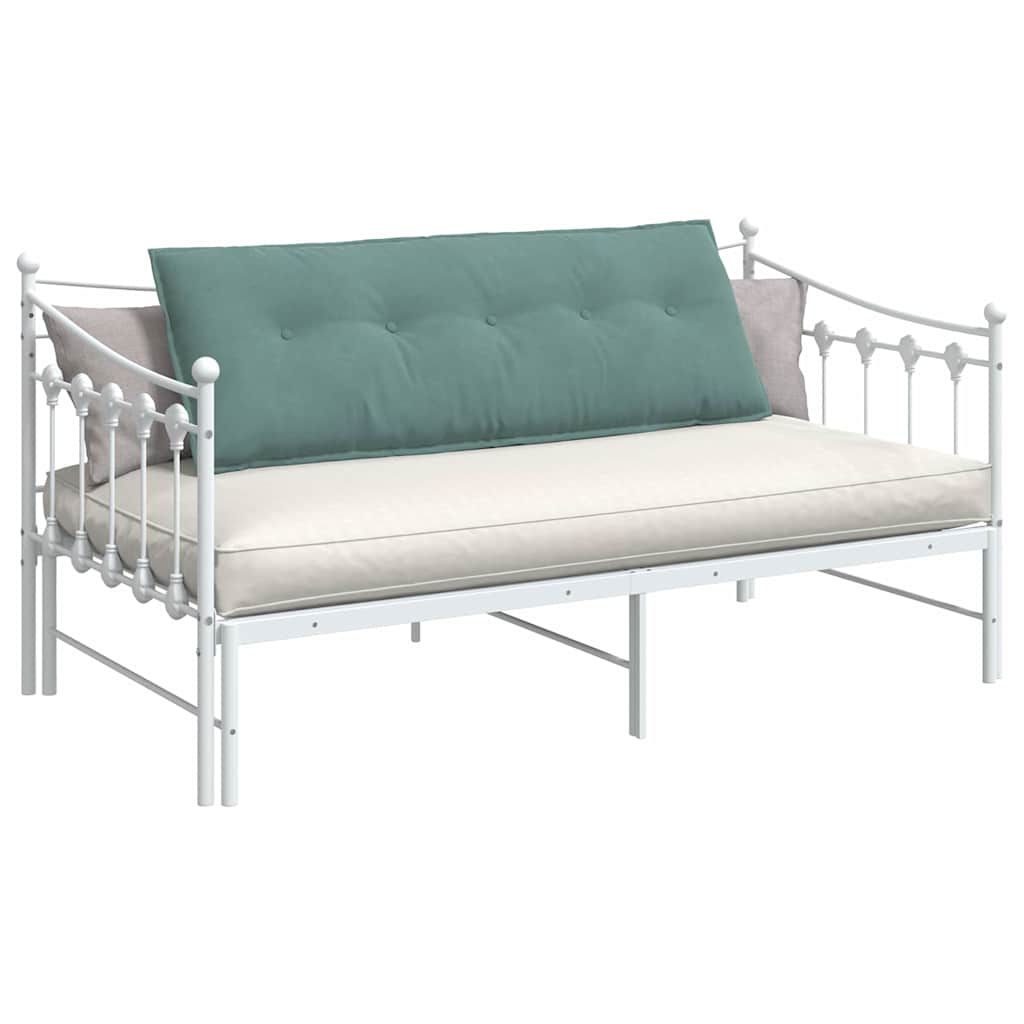 Vidaxx coussin de dossier vert d'eau 140 x 50 cm tissu corde