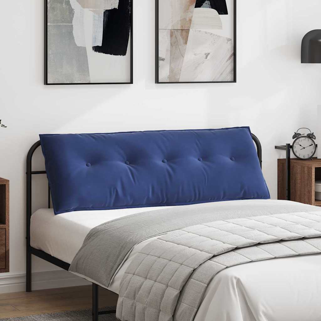 Vidaxx coussin de dossier police bleu 140 x 50 cm tissu corde
