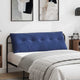 Vidaxx coussin de dossier police bleu 140 x 50 cm tissu corde