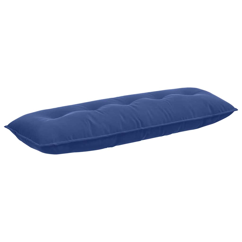 Vidaxx coussin de dossier police bleu 140 x 50 cm tissu corde