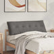 Vidaxx coussin de dossier gris clair 140 x 50 cm tissu corde