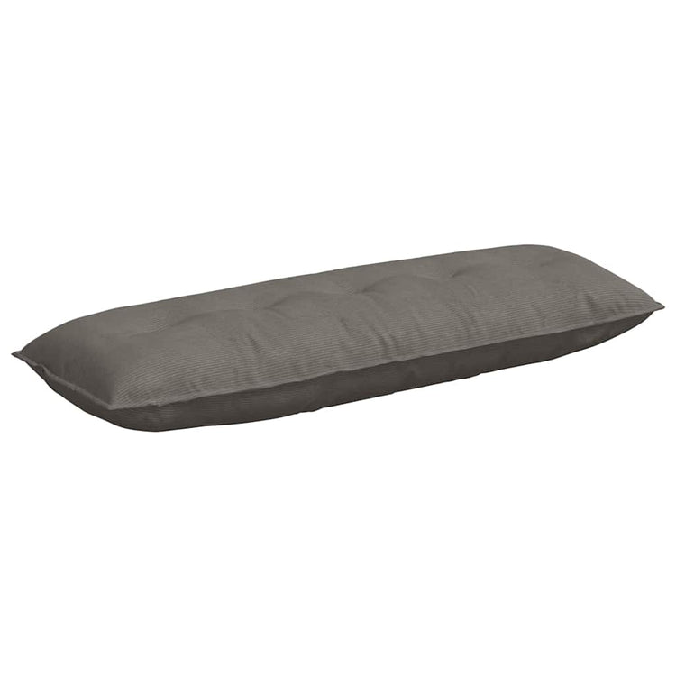 Vidaxx coussin de dossier gris clair 140 x 50 cm tissu corde