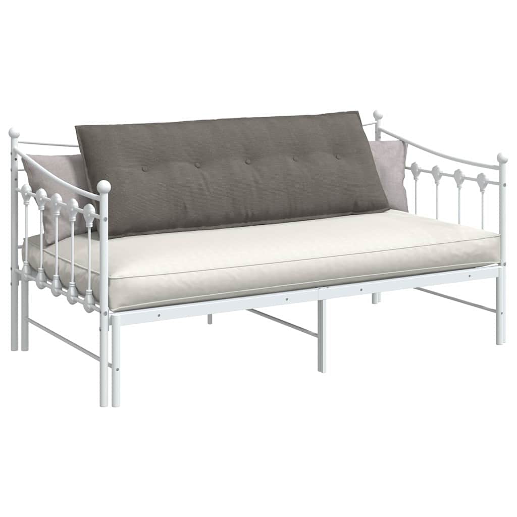 Vidaxx coussin de dossier gris clair 140 x 50 cm tissu corde