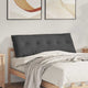 Vidaxx coussin de dossier gris foncé 140 x 50 cm tissu corde