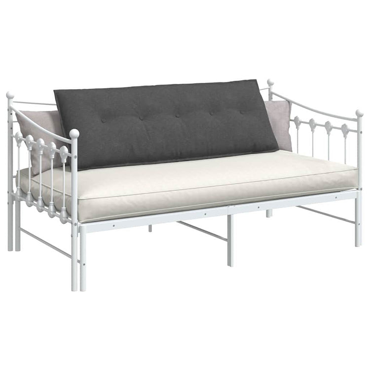Vidaxx coussin de dossier gris foncé 140 x 50 cm tissu corde