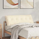 Vidaxx coussin de dossier crème 140 x 50 cm tissu corde