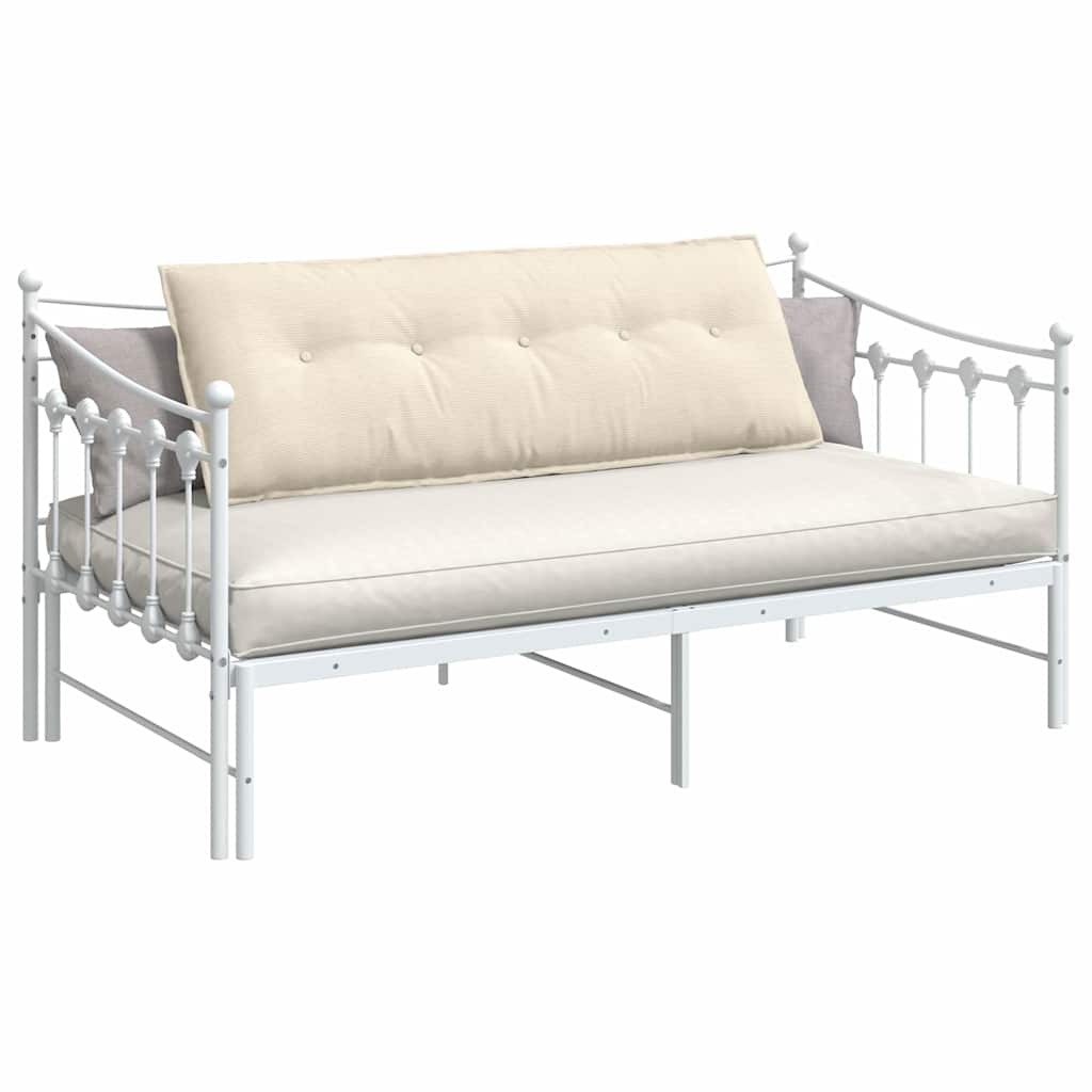 Vidaxx coussin de dossier crème 140 x 50 cm tissu corde