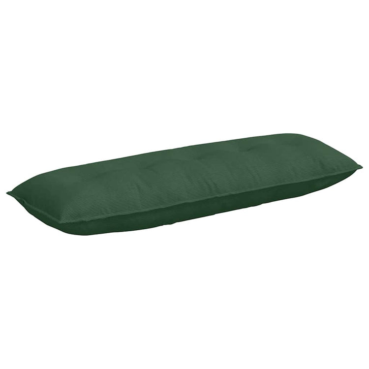 Vidaxx coussin de dossier vert jungle 140 x 50 cm tissu corde