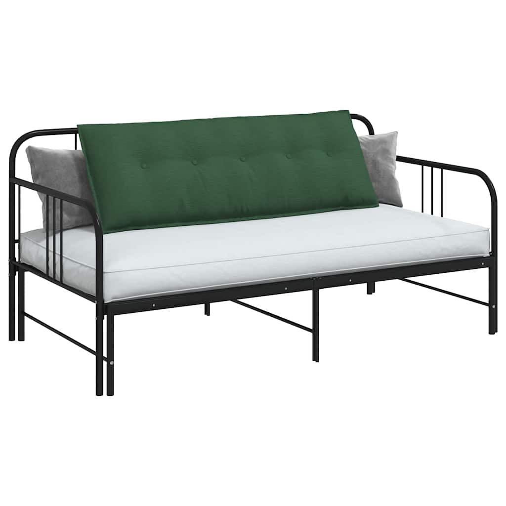 Vidaxx coussin de dossier vert jungle 140 x 50 cm tissu corde