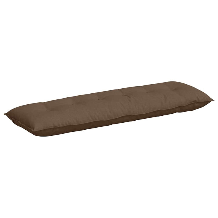 Vidaxx coussin de dossier marron 160 x 19 x 50 cm tissu