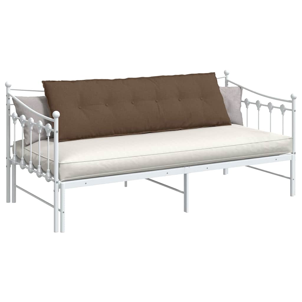 Vidaxx coussin de dossier marron 160 x 19 x 50 cm tissu