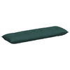 Vidaxx coussin de dossier vert foncé 160 x 19 x 50 cm tissu