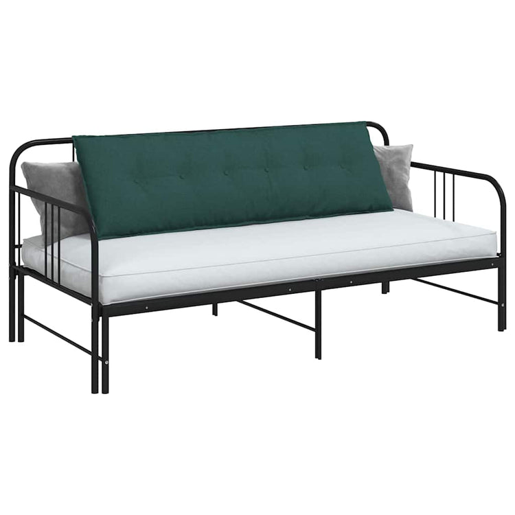 Vidaxx coussin de dossier vert foncé 160 x 19 x 50 cm tissu