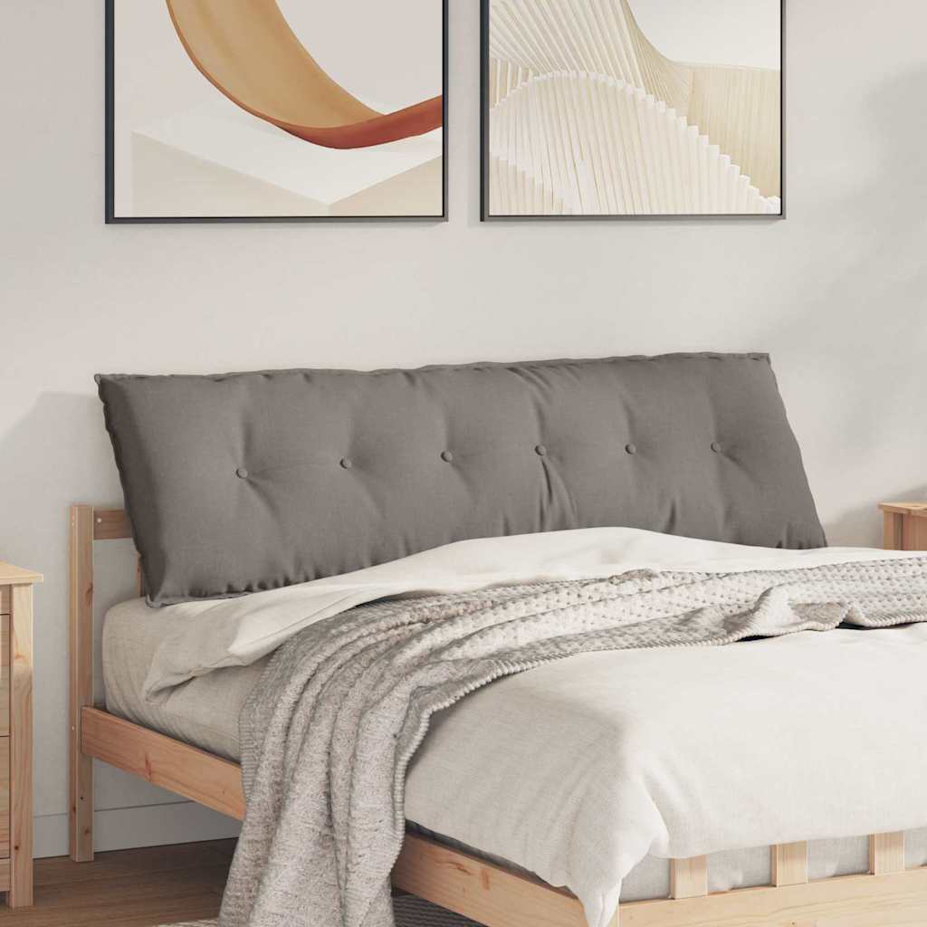Vidaxx coussin de dossier taupe 160 x 19 x 50 cm tissu