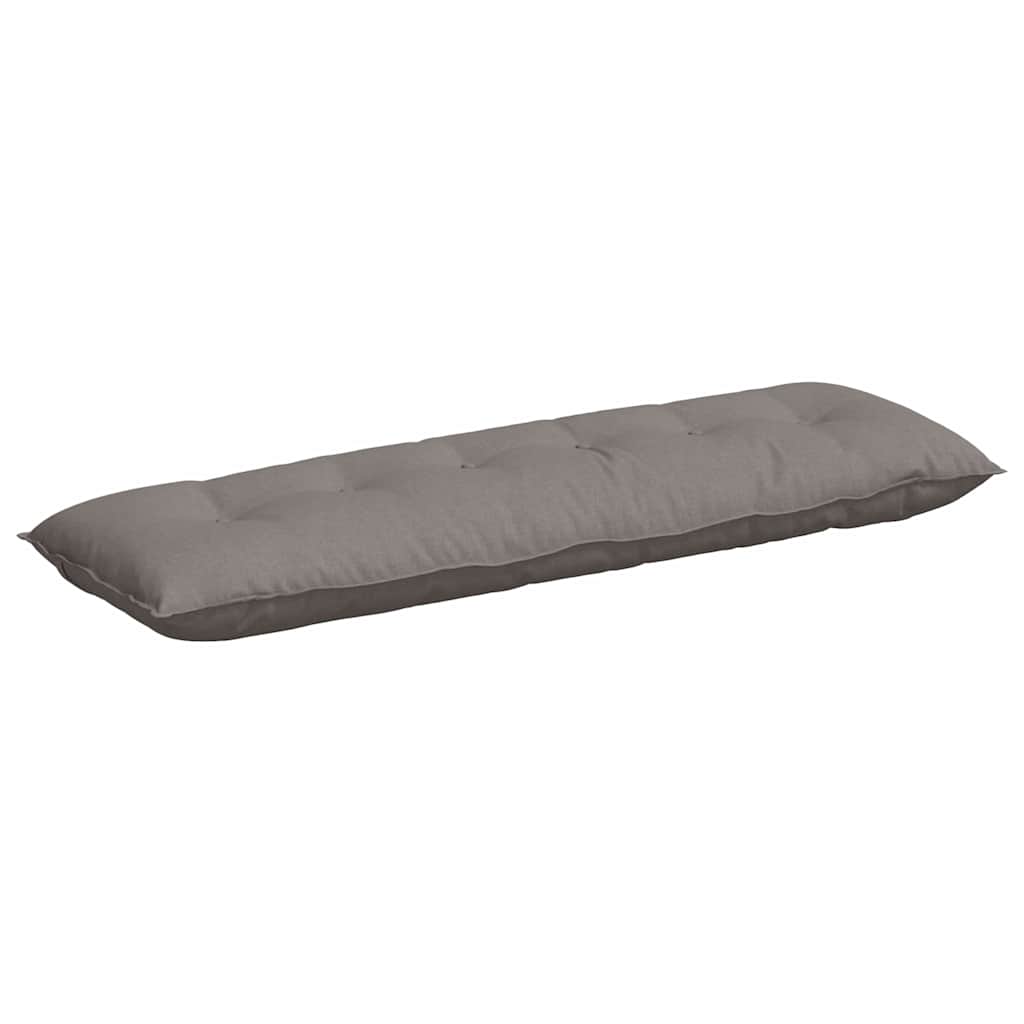 Vidaxx coussin de dossier taupe 160 x 19 x 50 cm tissu
