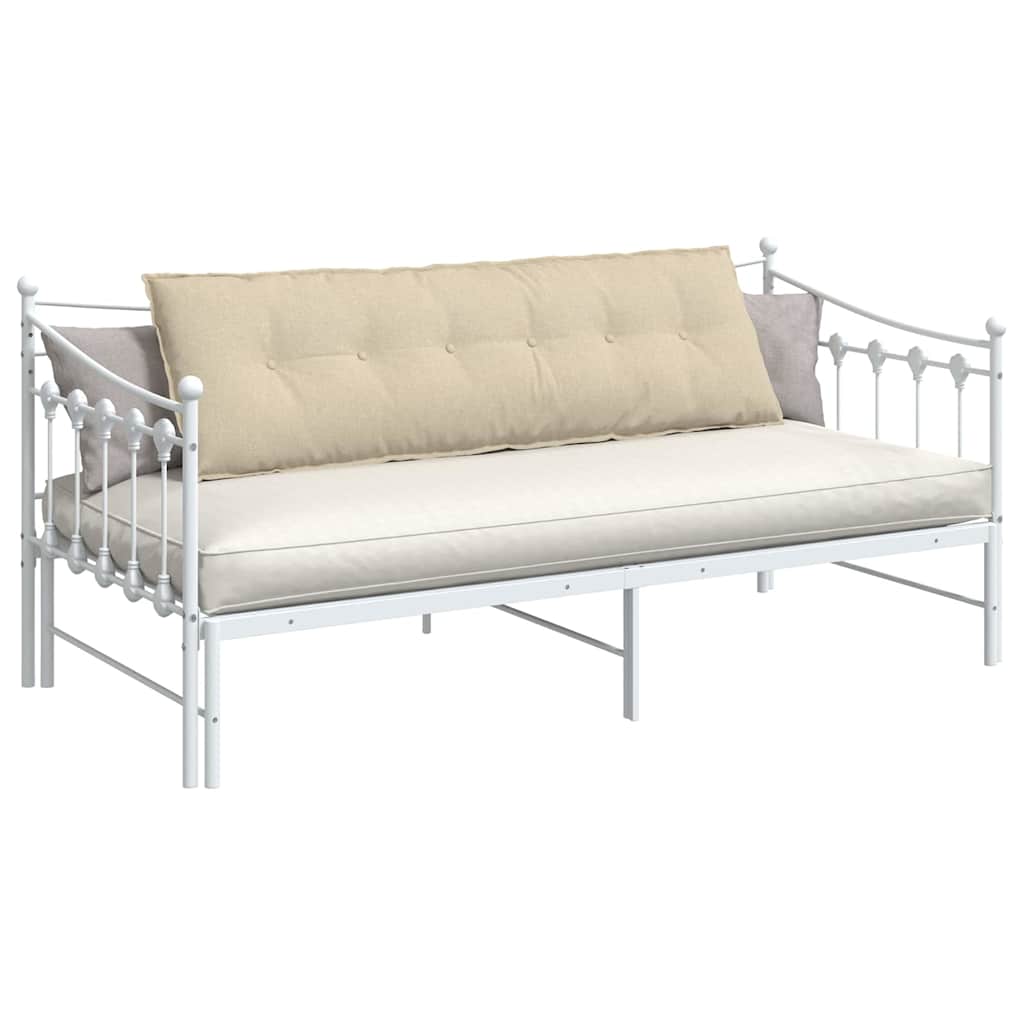 Vidaxx coussin de dossier crème 160 x 19 x 50 cm tissu