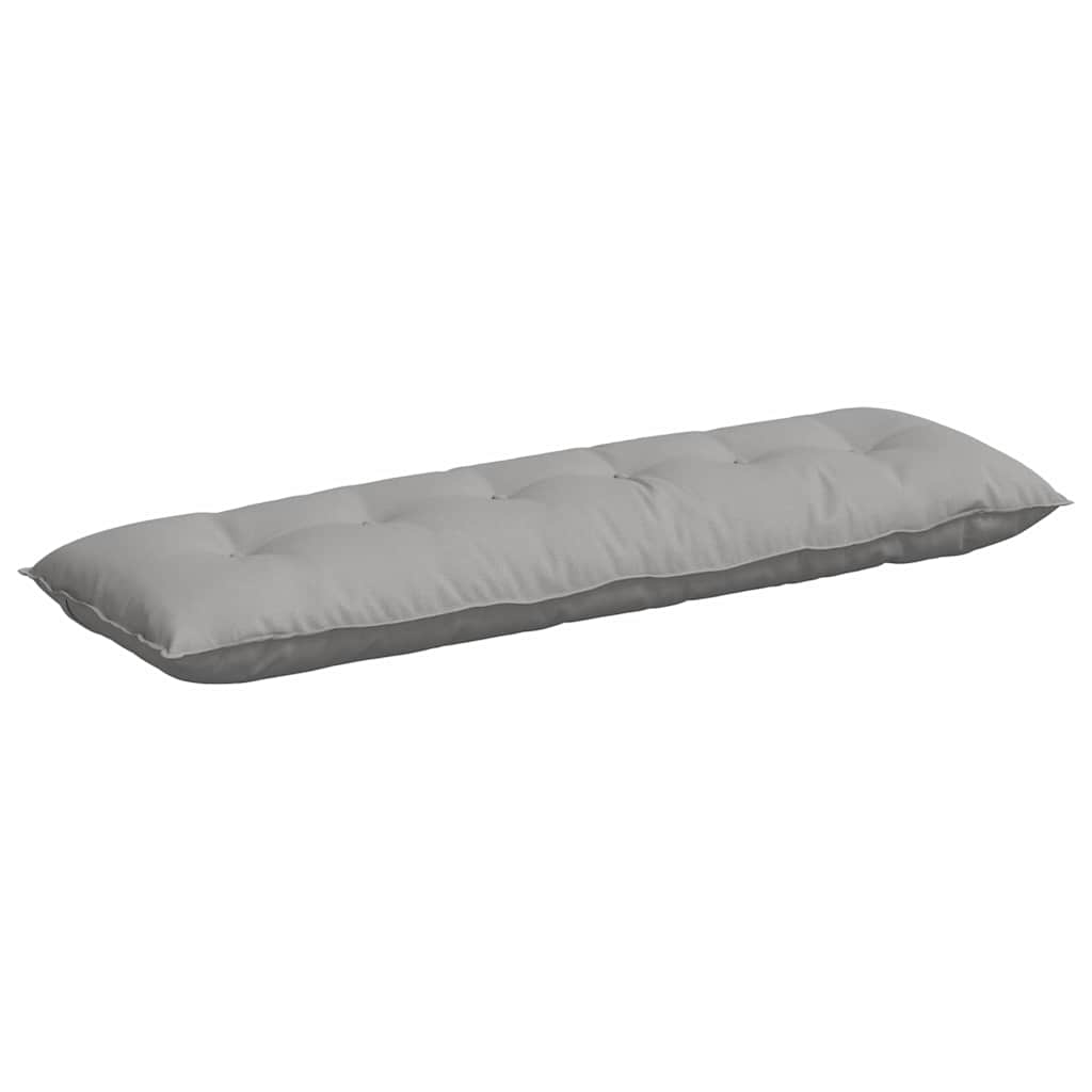 Vidaxx coussin de dossier gris nuage 160 x 19 x 50 cm tissu
