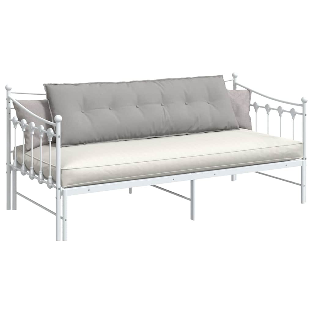 Vidaxx coussin de dossier gris nuage 160 x 19 x 50 cm tissu