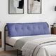 Vidaxx coussin de dossier jeans bleu 160 x 19 x 50 cm tissu