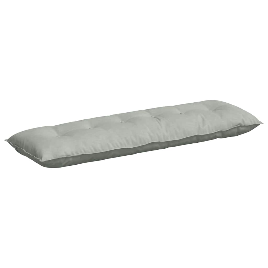Vidaxx coussin de dossier gris clair 160 x 50 cm tissu corde