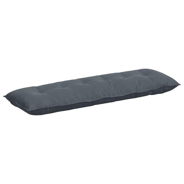 Vidaxx coussin de dossier gris foncé 160 x 50 cm tissu corde
