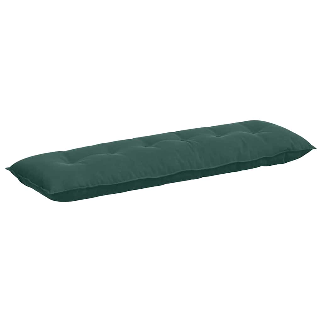 Vidaxx coussin de dossier vert foncé 160 x 50 cm tissu corde