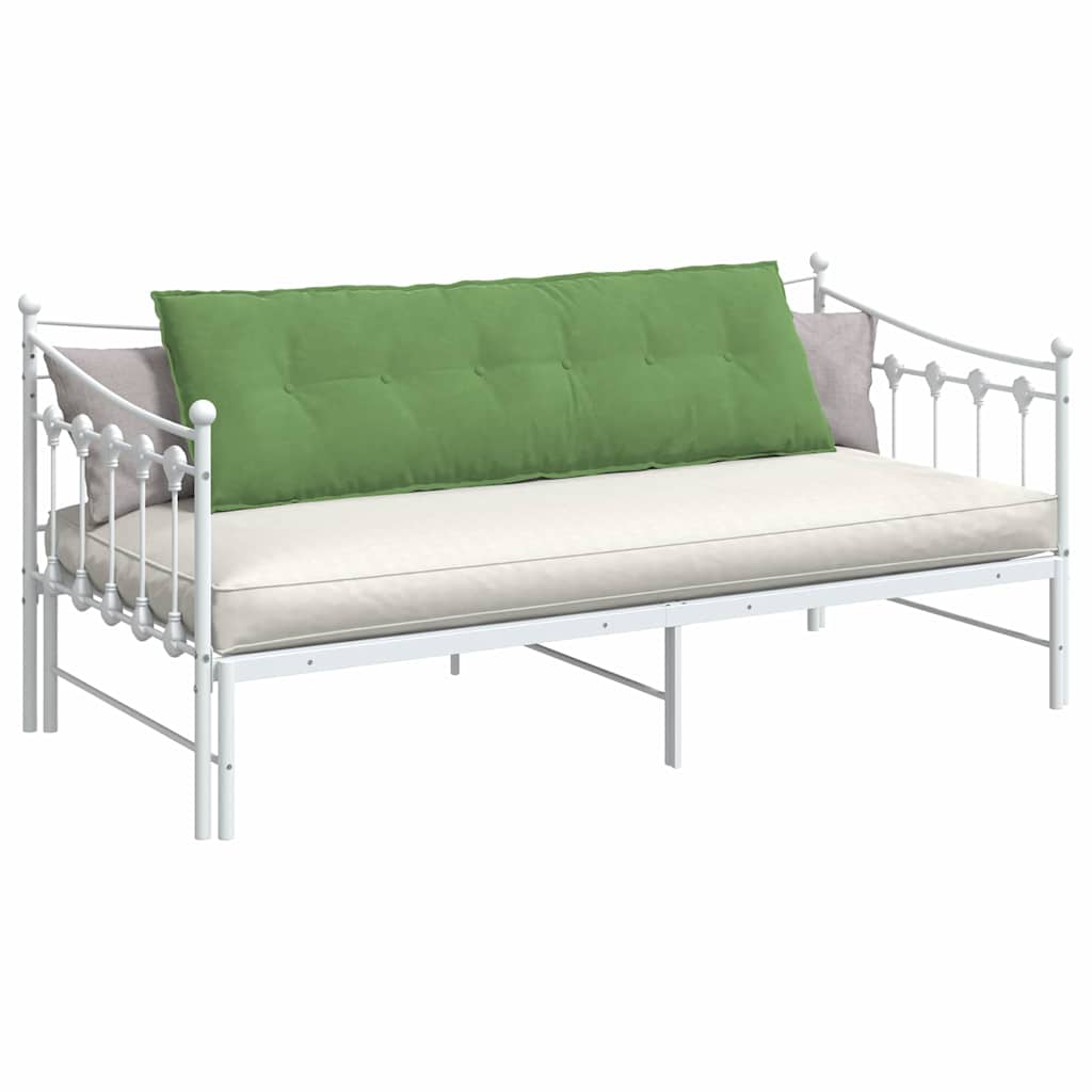 Vidaxx coussin de dossier vert clair 160 x 50 cm tissu corde