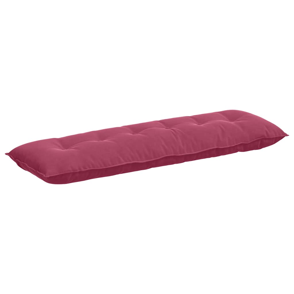 Vidaxx coussin de dossier rouge vin 160 x 50 cm tissu corde