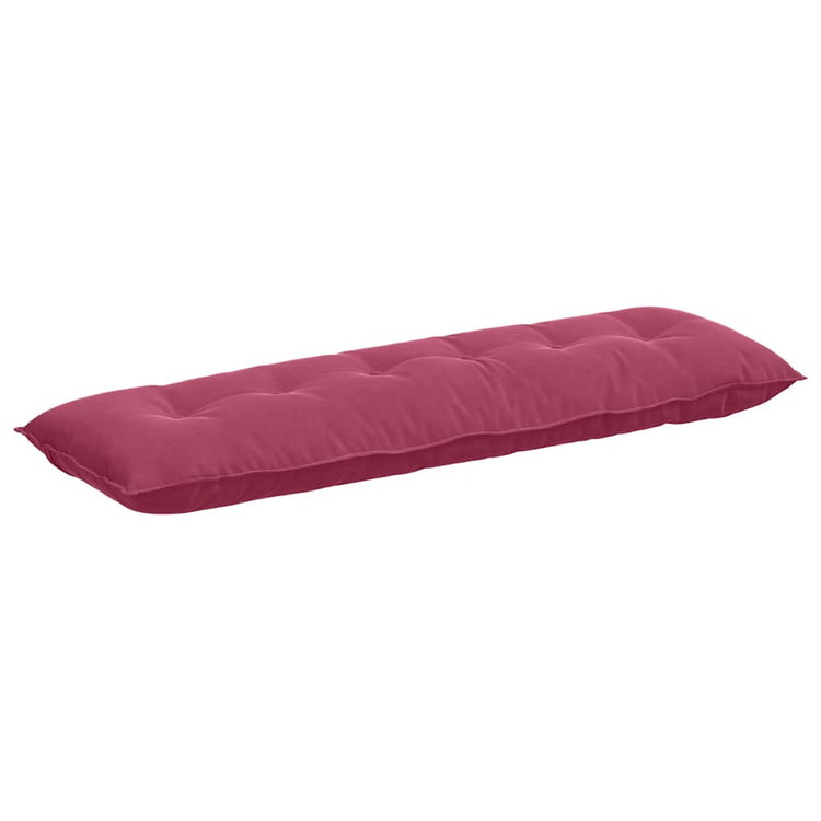 Vidaxx coussin de dossier rouge vin 160 x 50 cm tissu corde