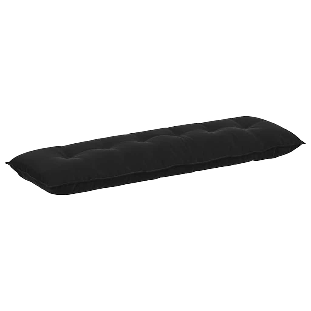 Vidaxx coussin de dossier noir 160 x 50 cm tissu corde