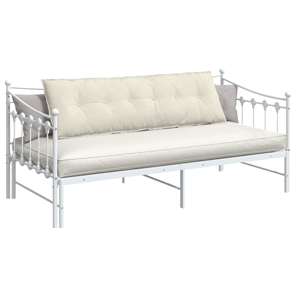 Vidaxx coussin de dossier crème 160 x 50 cm tissu corde