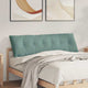 Vidaxx coussin de dossier vert d'eau 160 x 50 cm tissu corde