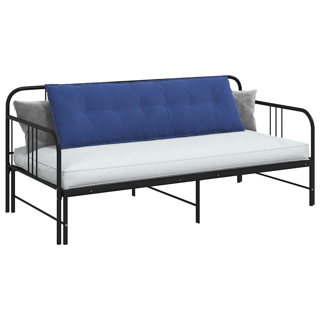 Vidaxx coussin de dossier police bleu 160 x 50 cm tissu corde